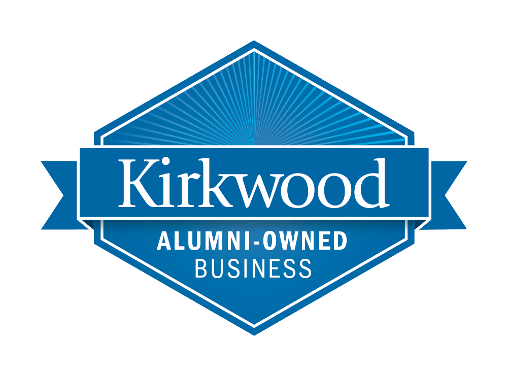 Kirkwood alumni owned business badge for website